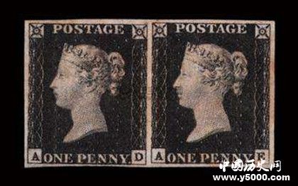 世界上第一枚邮票_黑便士邮票的由来_黑便士邮票的简介