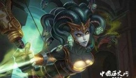 美杜莎：古希腊神话中能把人石化的蛇发女妖