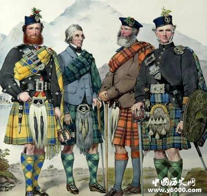 苏格兰格子图案_苏格兰格子图案寓意_苏格兰格子的起源