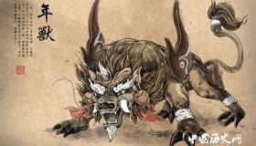 关于年兽的传说故事，长相凶猛的年兽居然是“胆小鬼”？