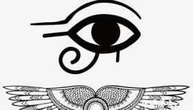 荷鲁斯之眼：代表神明庇佑与至高无上君权的特殊象征