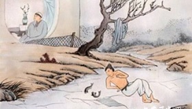 古代王祥为继母“卧冰求鲤”，更因“孝名”而加官晋爵做成大官