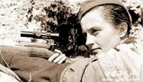 二战最厉害的苏联女狙击手，创下惊人射杀记录，美国总统亲自接见