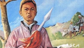 抗日小英雄海娃送鸡毛信的故事