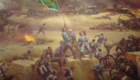 平壤之战战败雨夜溃逃