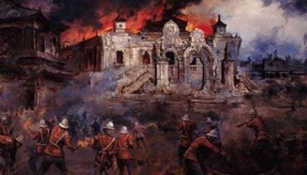 英法联军火烧圆明园的全过程