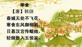 《寒食》诗歌赏析