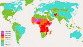 2019年世界各国生育率排行榜
