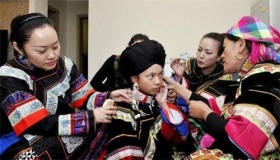 彝族少女有习俗