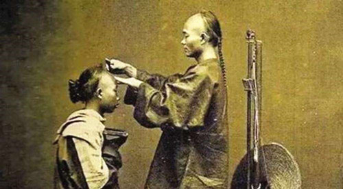 清朝男子的辫子多久洗一次_清朝人怎么洗头_中国历史网