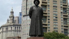 美国为什么建林则徐广场