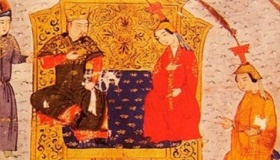 成吉思汗和忽必烈是什么关系